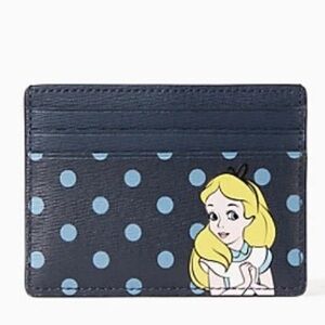 KATE SPADE DISNEY ALICE IN WONDERLAND Disney card holder.